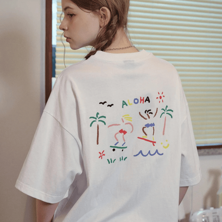 CPGN STUDIO｜Ola Crayon T-shirt [2 colors]