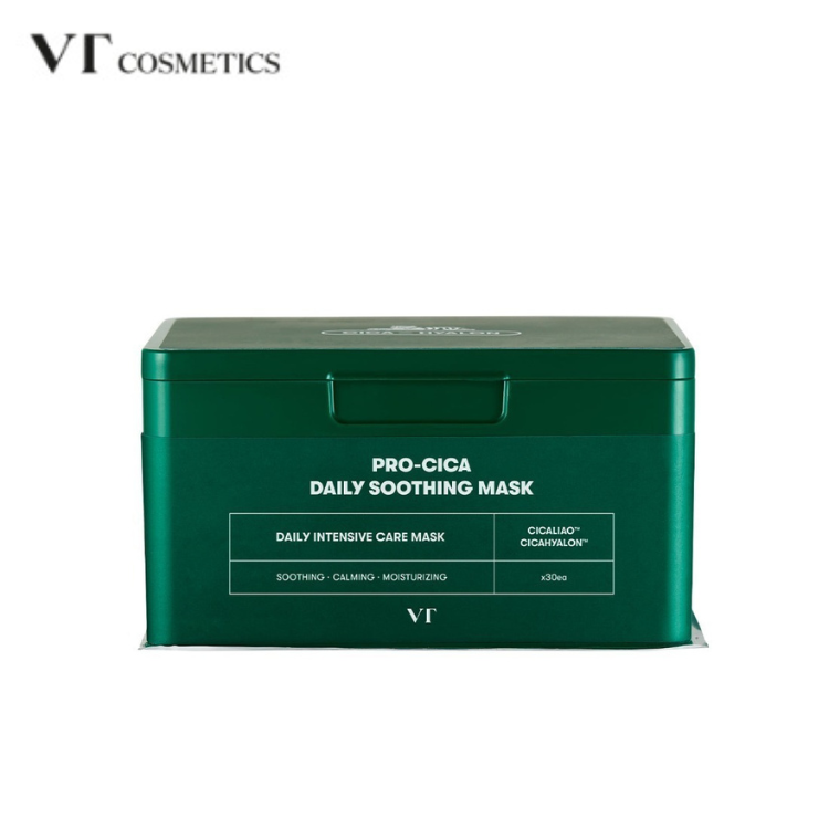 韓國 ｜VT 老虎綠寶盒面膜