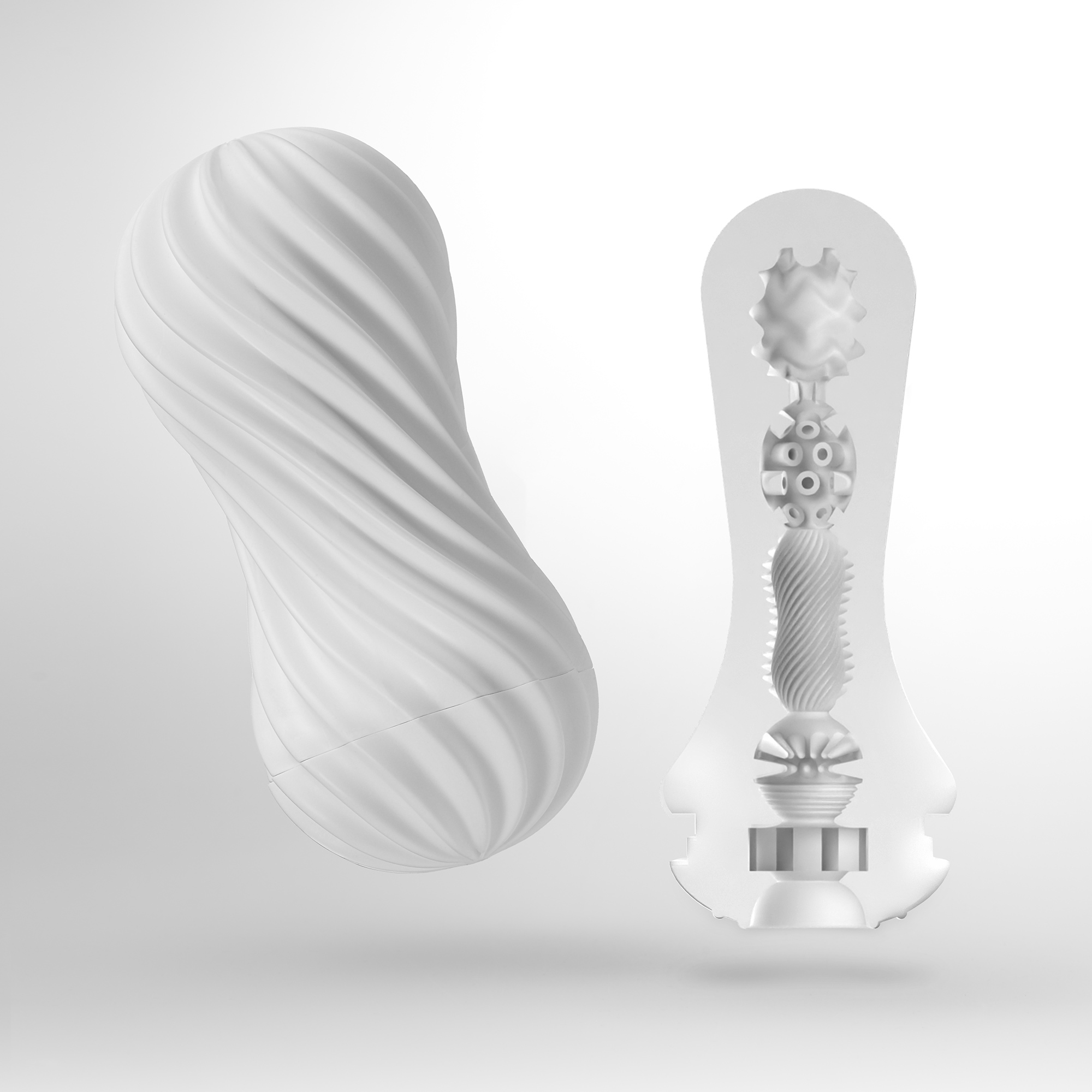 【官網限定】MOOVA 扭霸杯 [Silky White/絲綢白] + TENGA LOTION套組