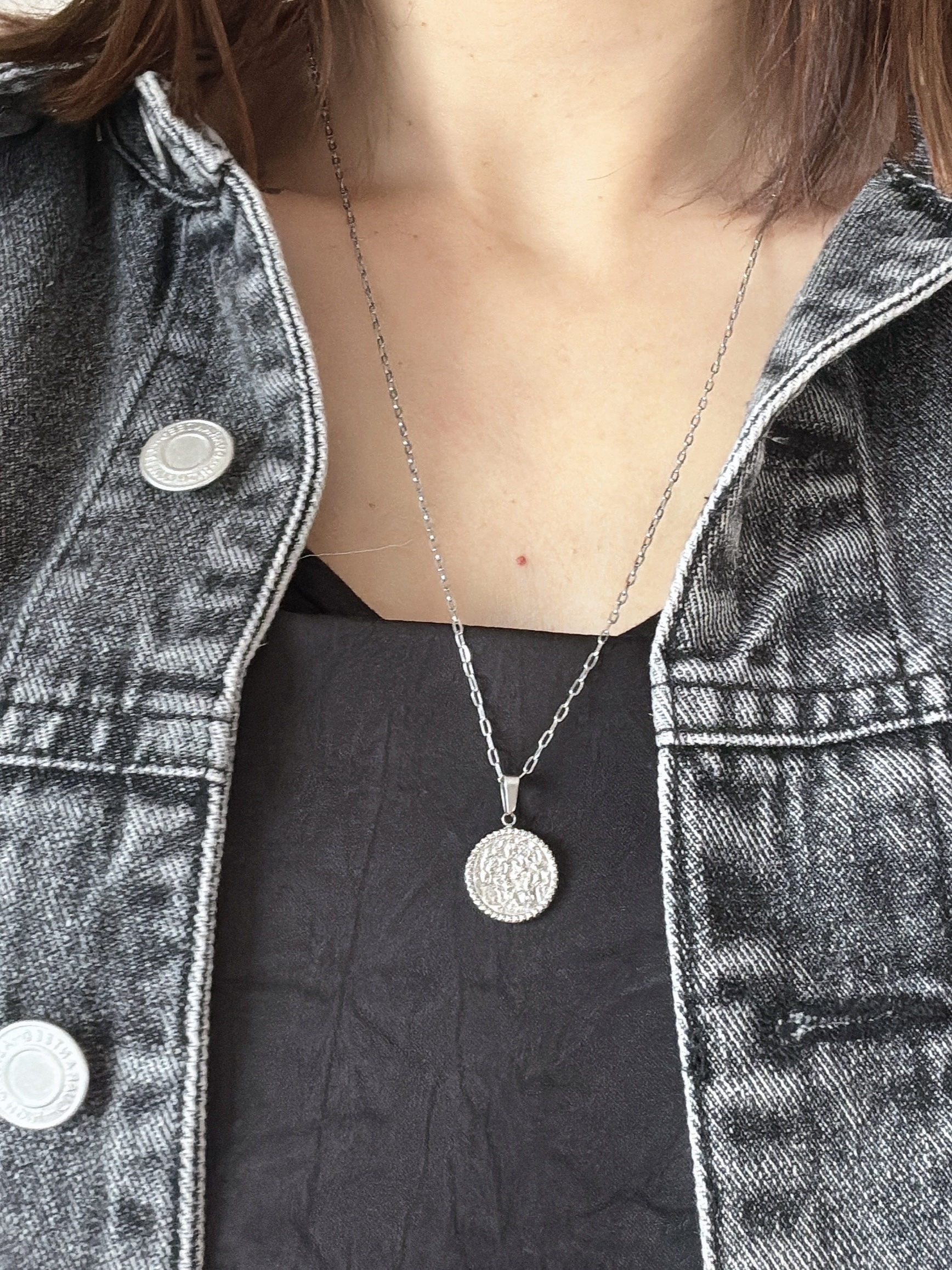 original slide chain coin necklace