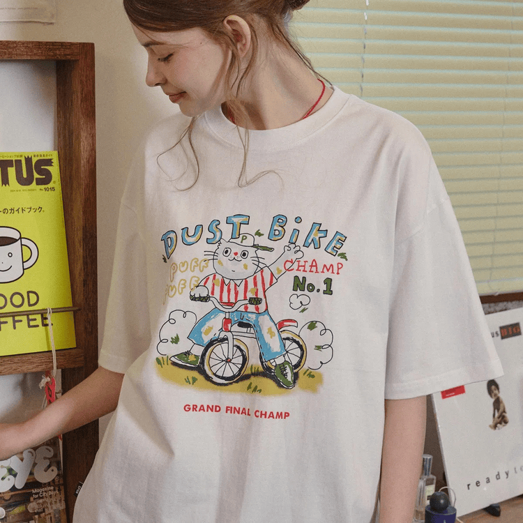 CPGN STUDIO｜Bike Champ T-Shirt [2 colors]