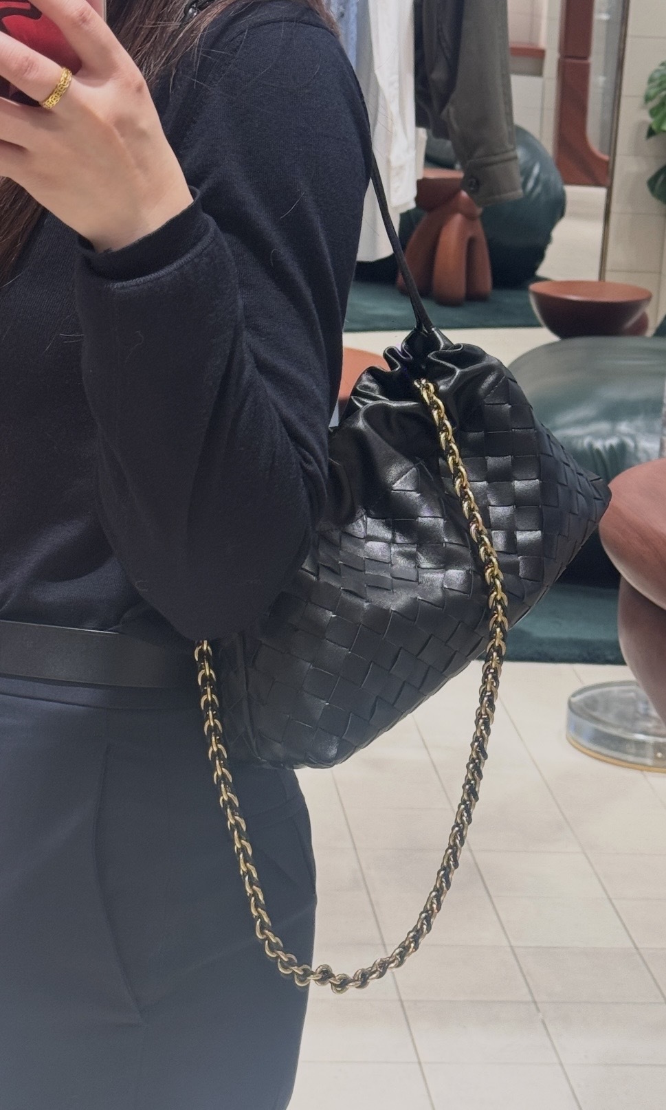 Bottega Venetta BV Dustbag Notte 黑色