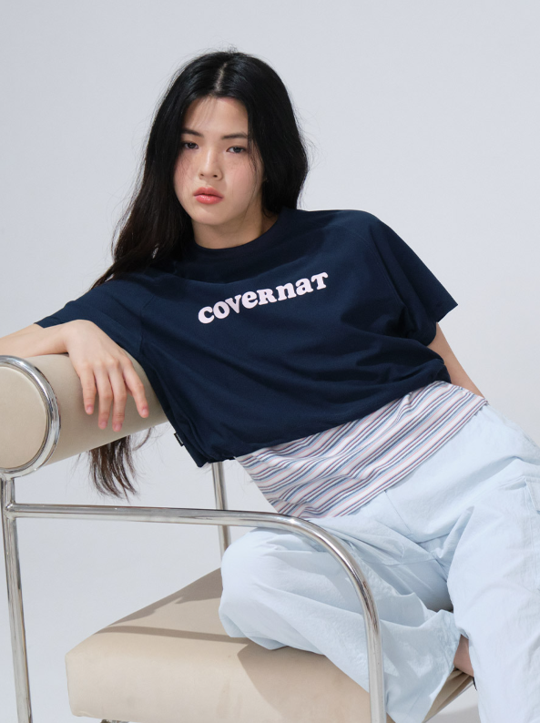 【預購】Covernat K031155 涼感短版 T-Shirt