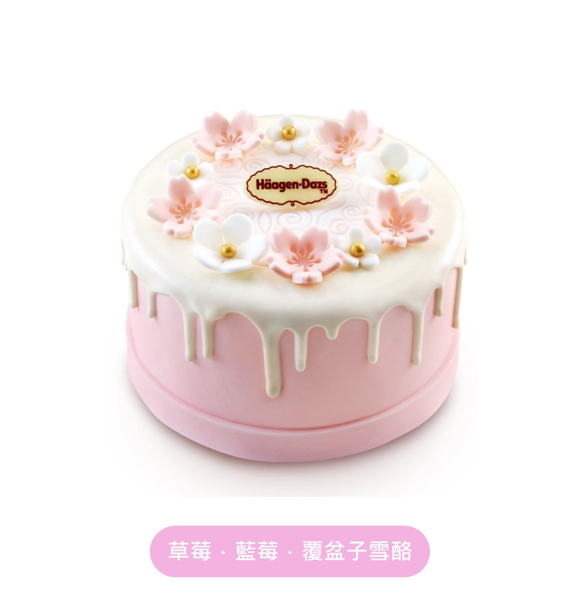 小花園冰淇淋蛋糕