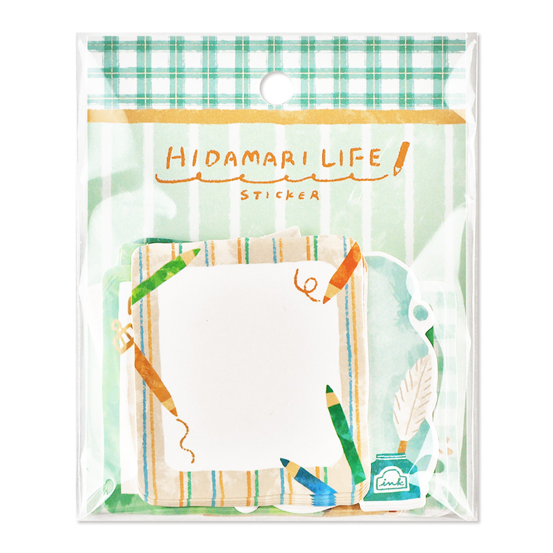 MIND WAVE 貼紙包: HIDAMARI LIFE 82658 Stationery