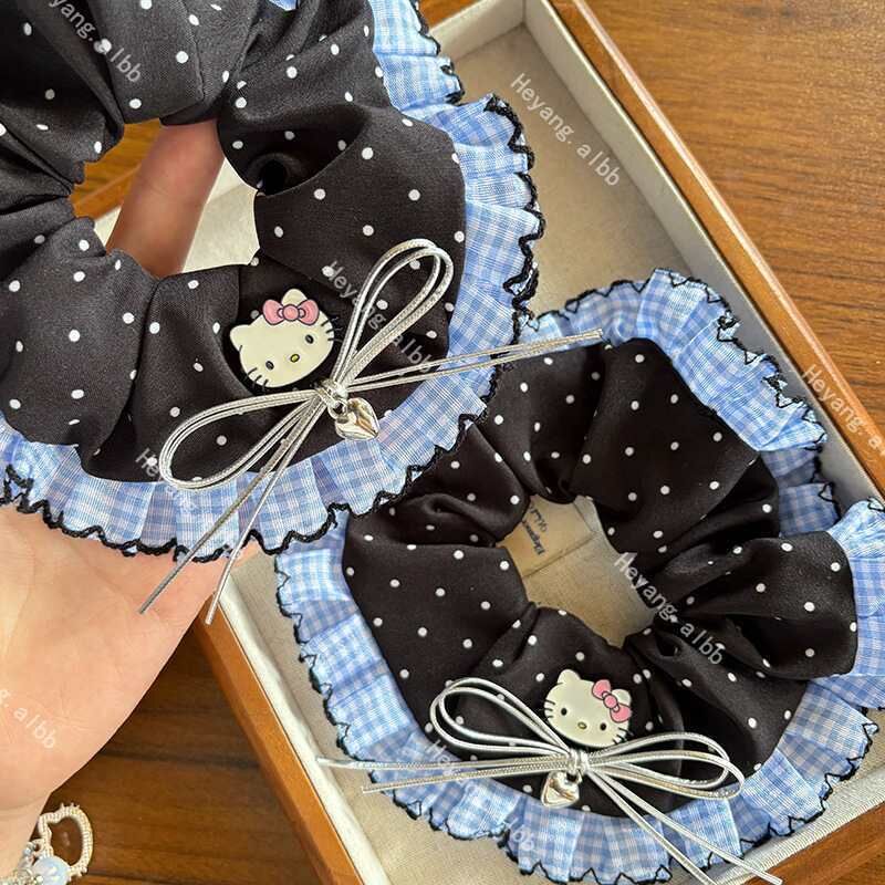 [3 FOR RM10] Blue Sweetheart Bubble Scrunchies