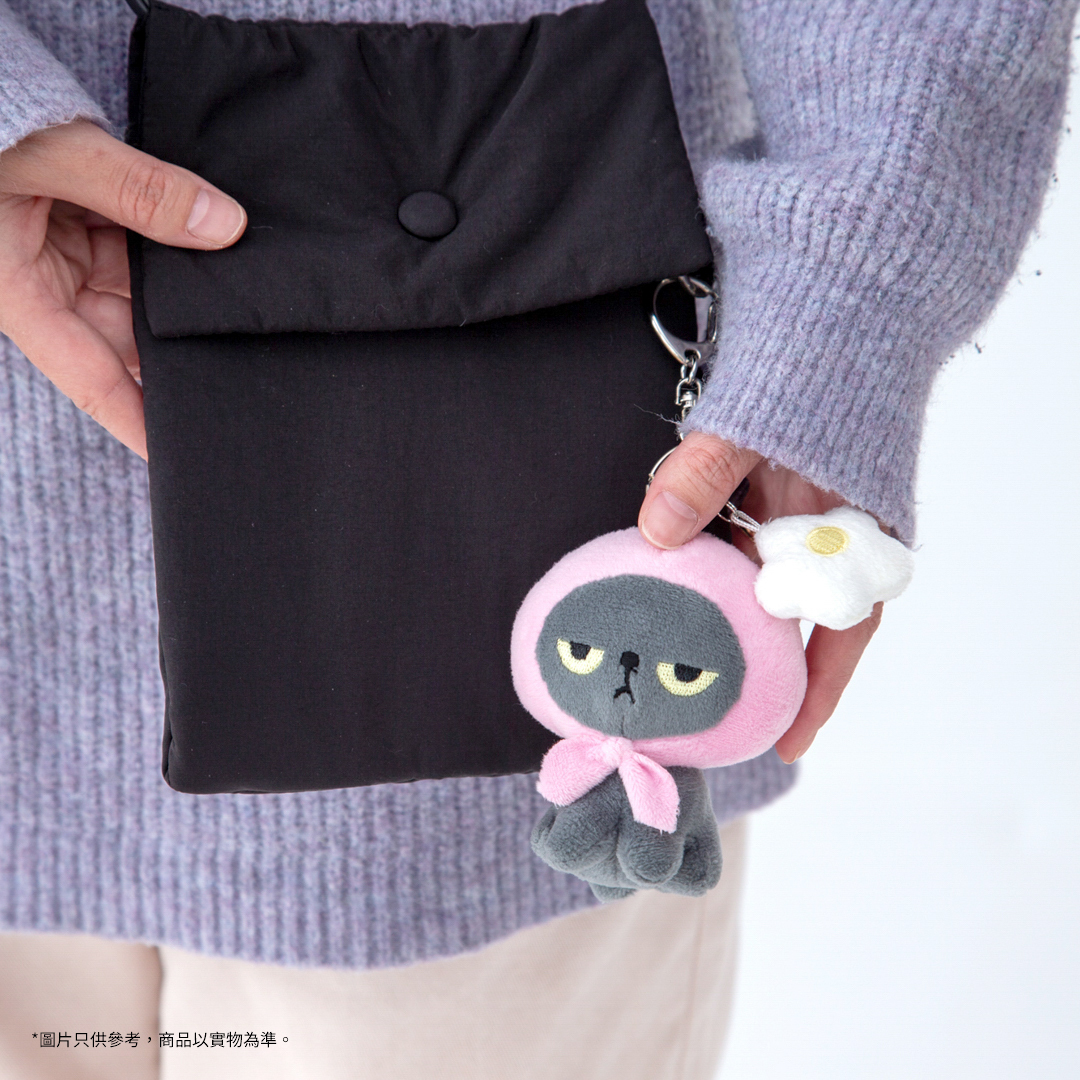 Angry Machiko  公仔鑰匙扣 (花