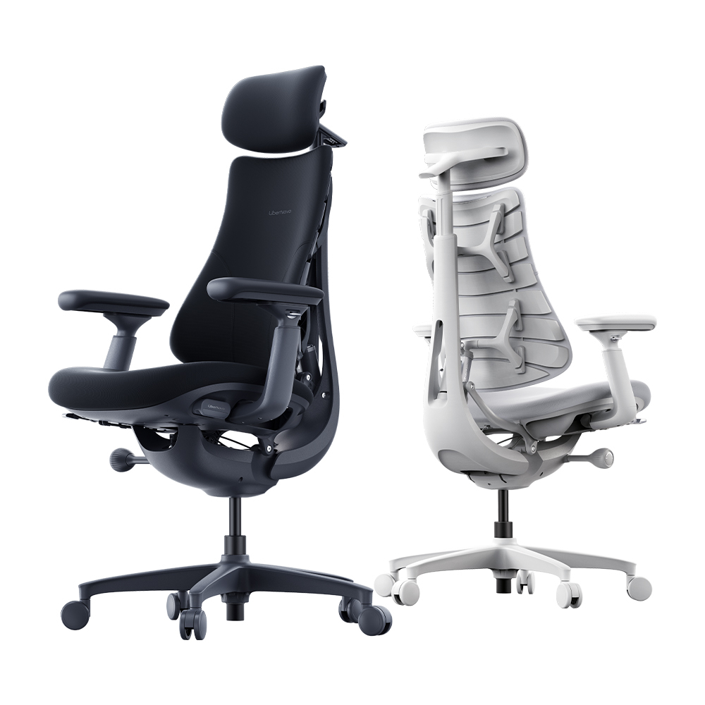 【LiberNovo】 Omni 世界首款 動態人機工學椅｜仿生外骨骼柔性椅背 x 電機動力柱恆壓支撐