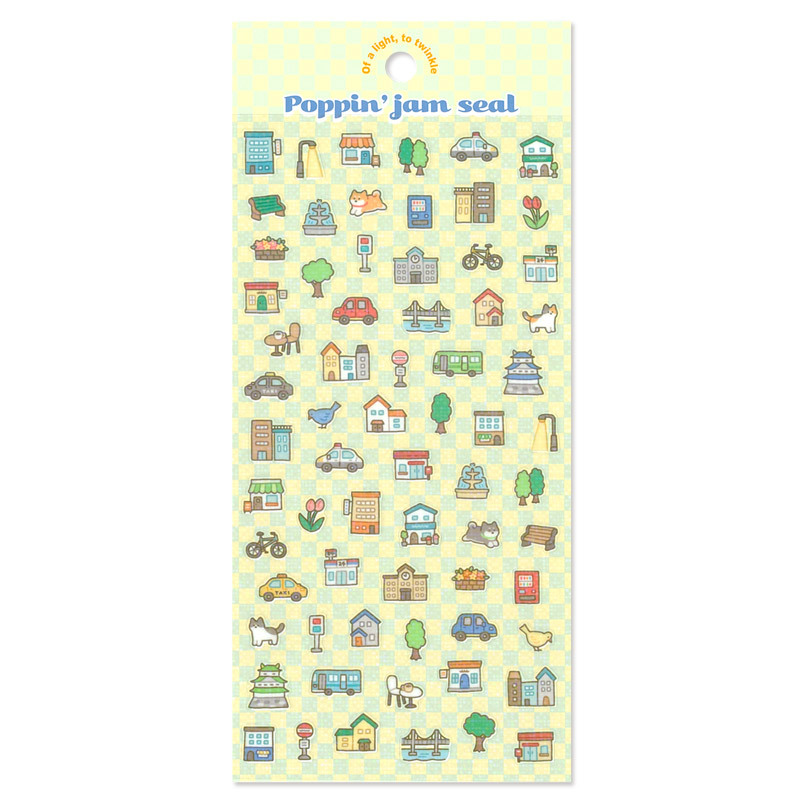 MIND WAVE 貼紙: Poppin jam 82606 town