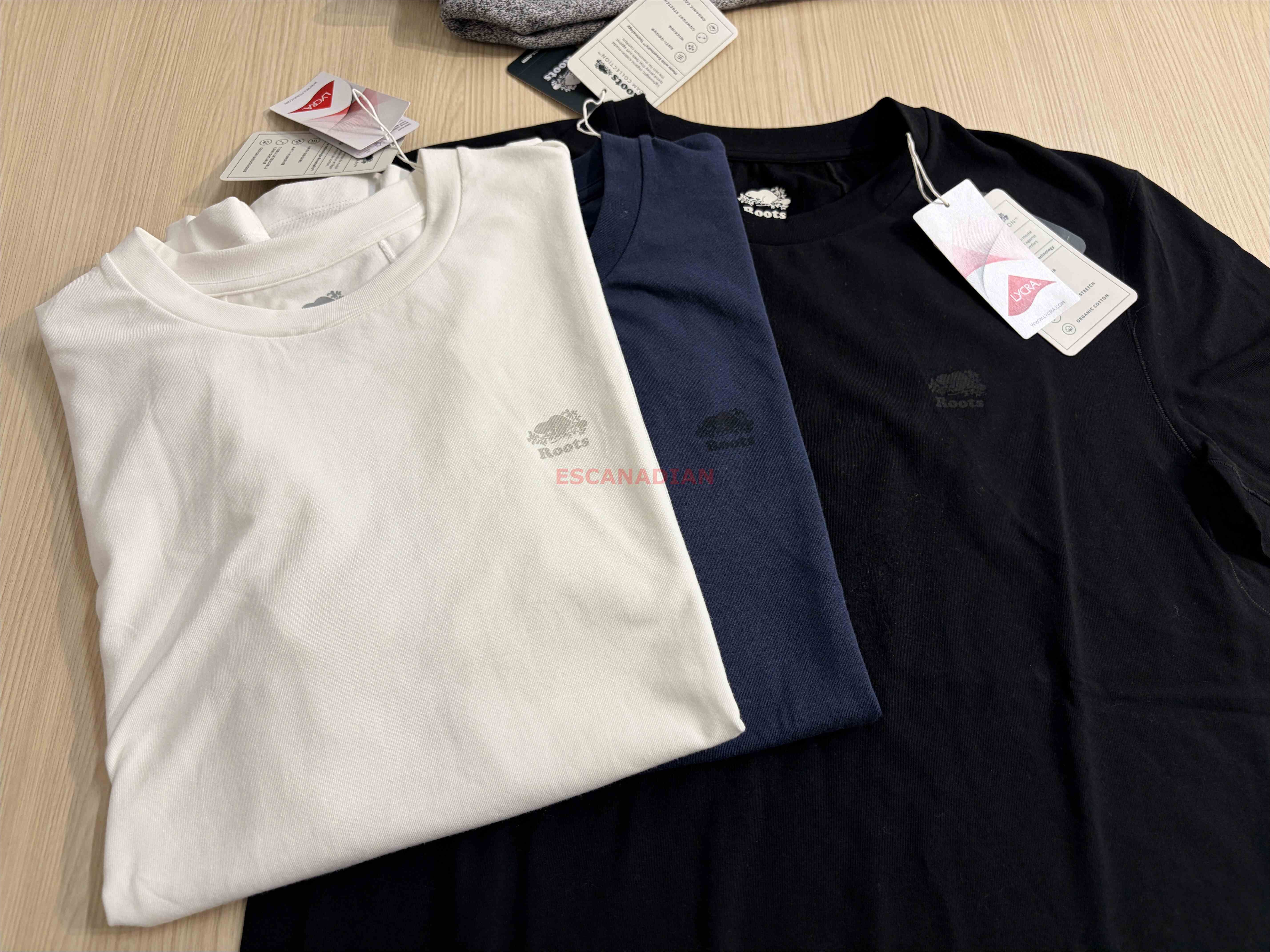 ROOTS 男大人 Roam系列 有機棉質 超彈性 透氣 短TEE (3色)