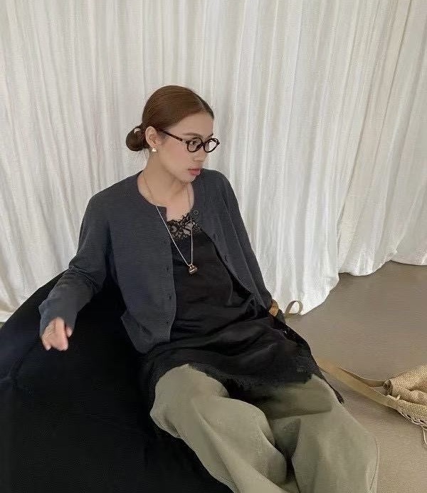 892 6%羊毛針織外套