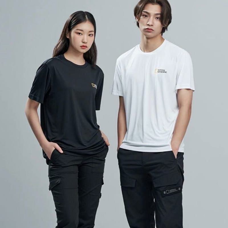 【預購】KM0805198 National Geographic 男女同款短袖上衣 (2件裝) (附送小包) (N255UPA010)