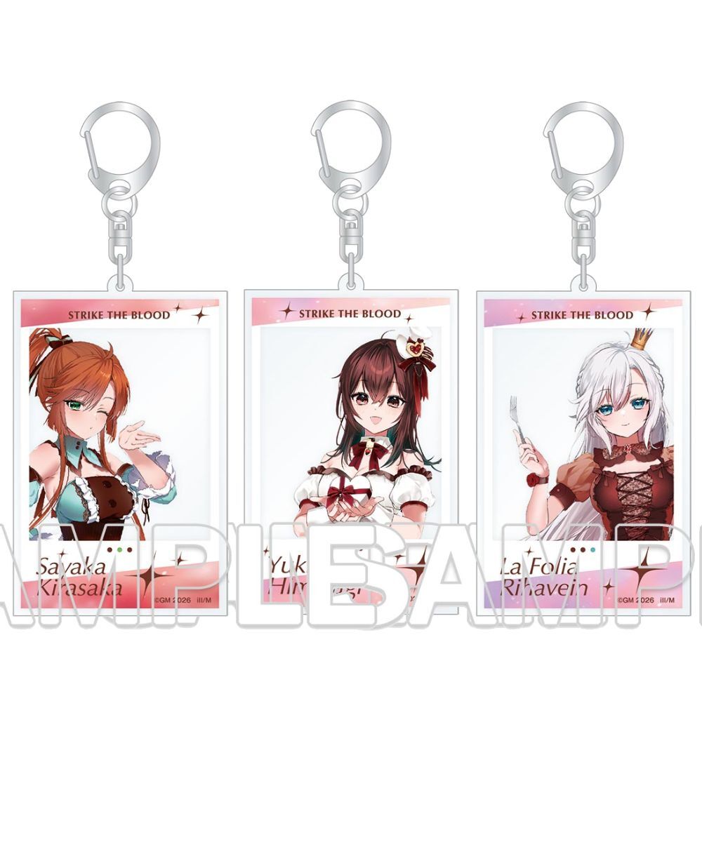 預購-『噬血狂襲』SNS風壓克力鑰匙圈 Chocolate Ver. 系列【日本進口精品】