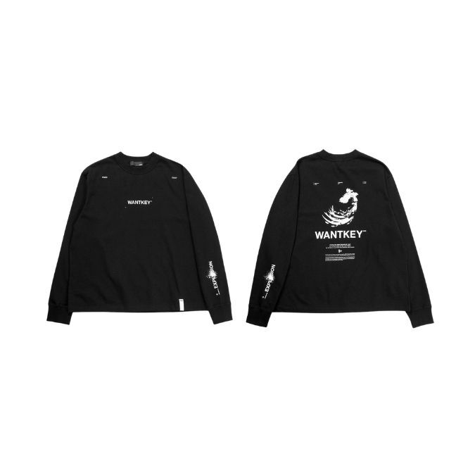 Wantkey Camp｜Long sleeve Tee｜長袖棉質 T