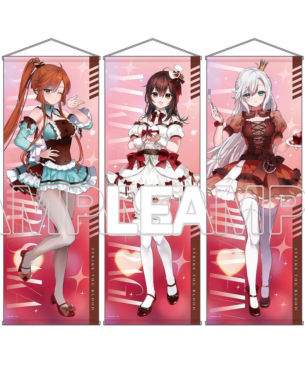 預購-『噬血狂襲』特大掛軸 Chocolate Ver. 系列【日本進口精品】