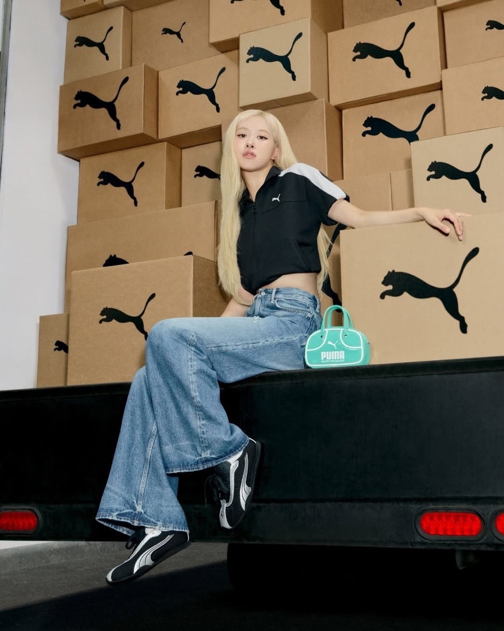 PUMA H-STREET "Silver Black" 黑銀 黑色 銀灰 ROSÉ同款 網面 薄底鞋 男女鞋 403692-02 / 調貨