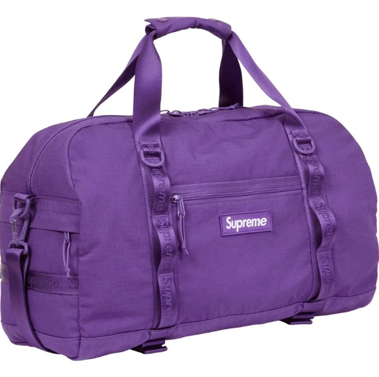 Supreme SS26 Duffle Bag - Purple