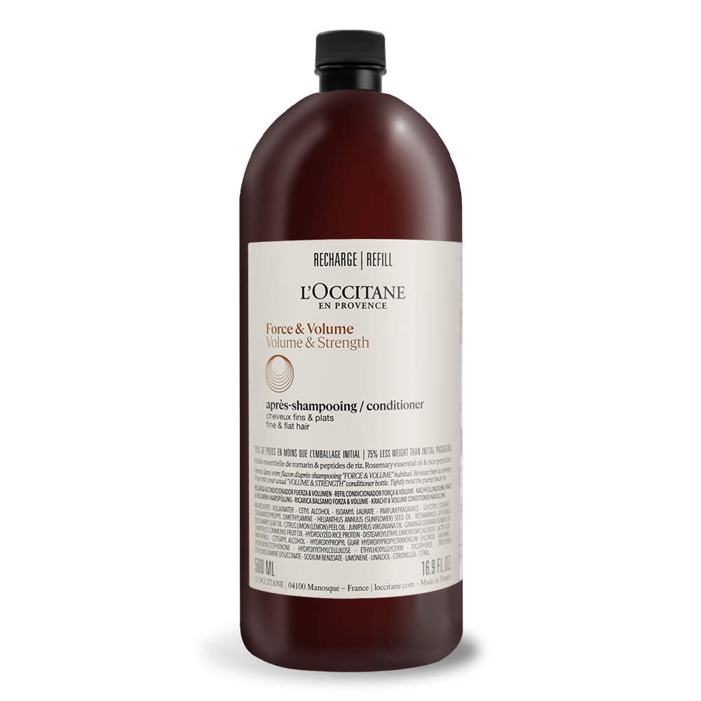 L'OCCITANE 歐舒丹 草本強韌潤髮乳補充瓶(500ml)-國際航空版