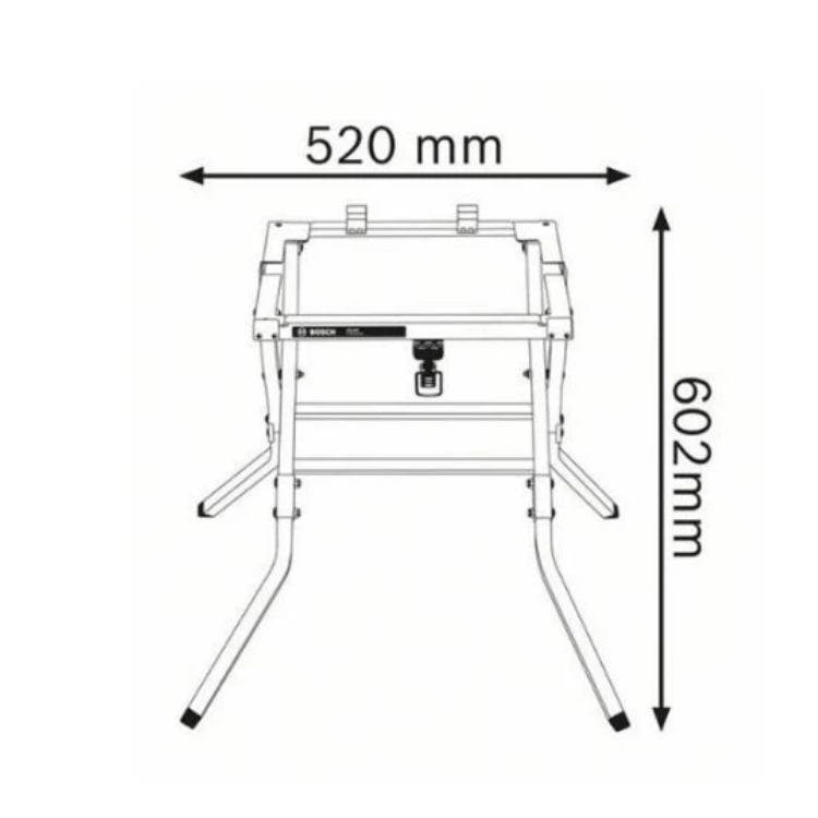 BOSCH 木工用切割機支撐架 10" GTA 600 0601B22001 (GTS10J專用)