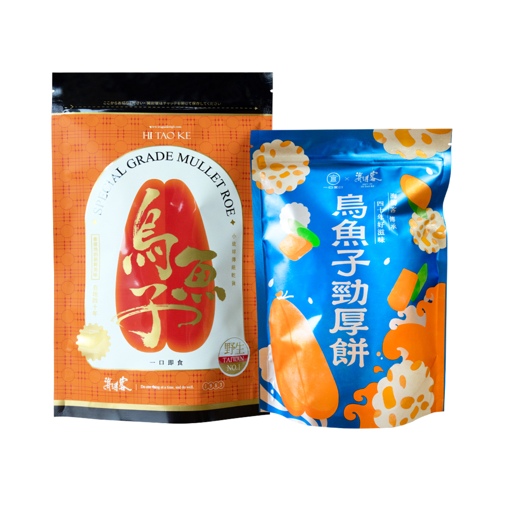 【海濤客】家庭包烏魚子+烏魚子勁厚餅