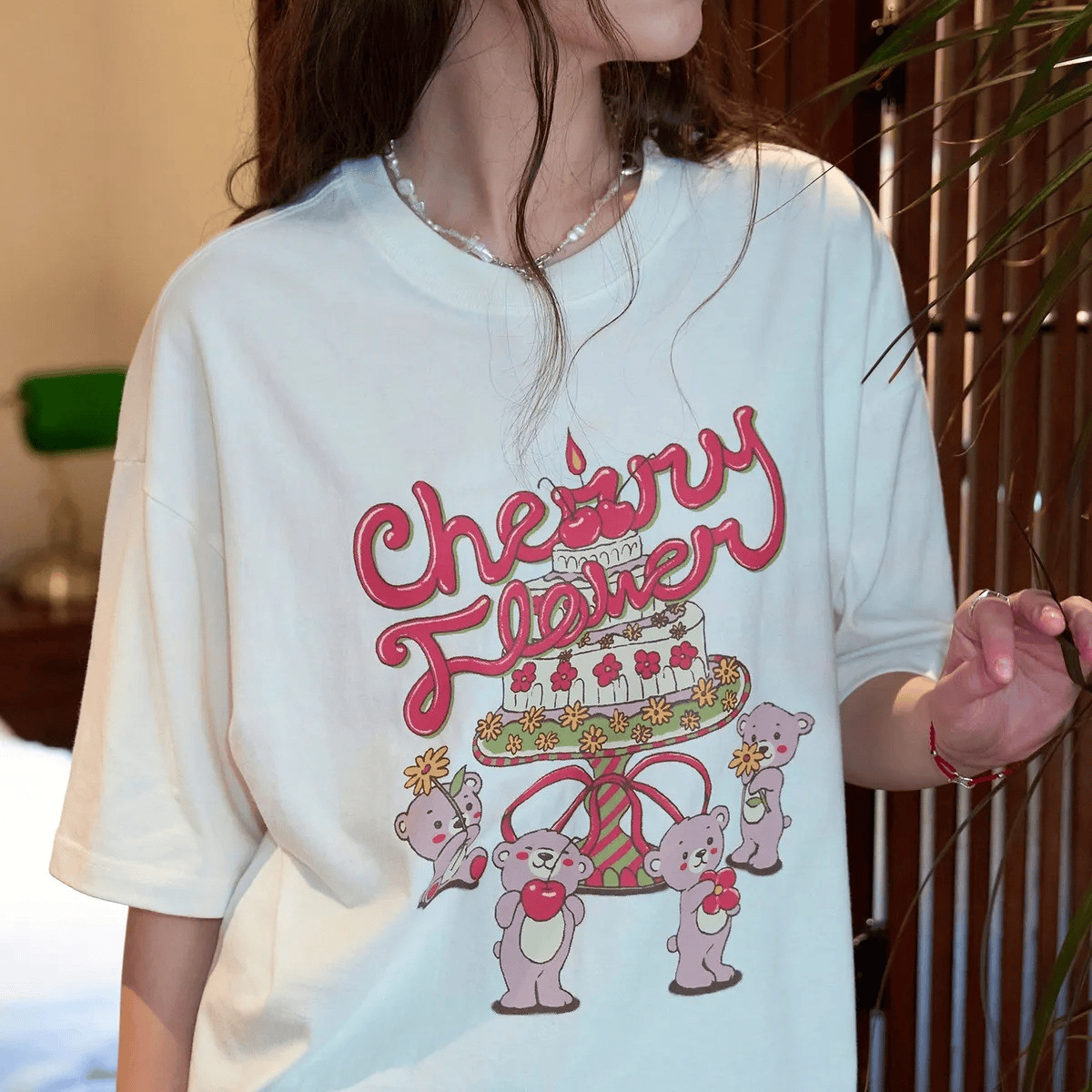 CPGN STUDIO｜Teddy Cake T-shirt [2 colors]