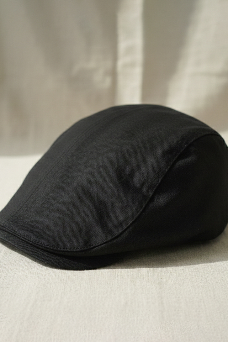 日系純棉簡約質感狩獵帽