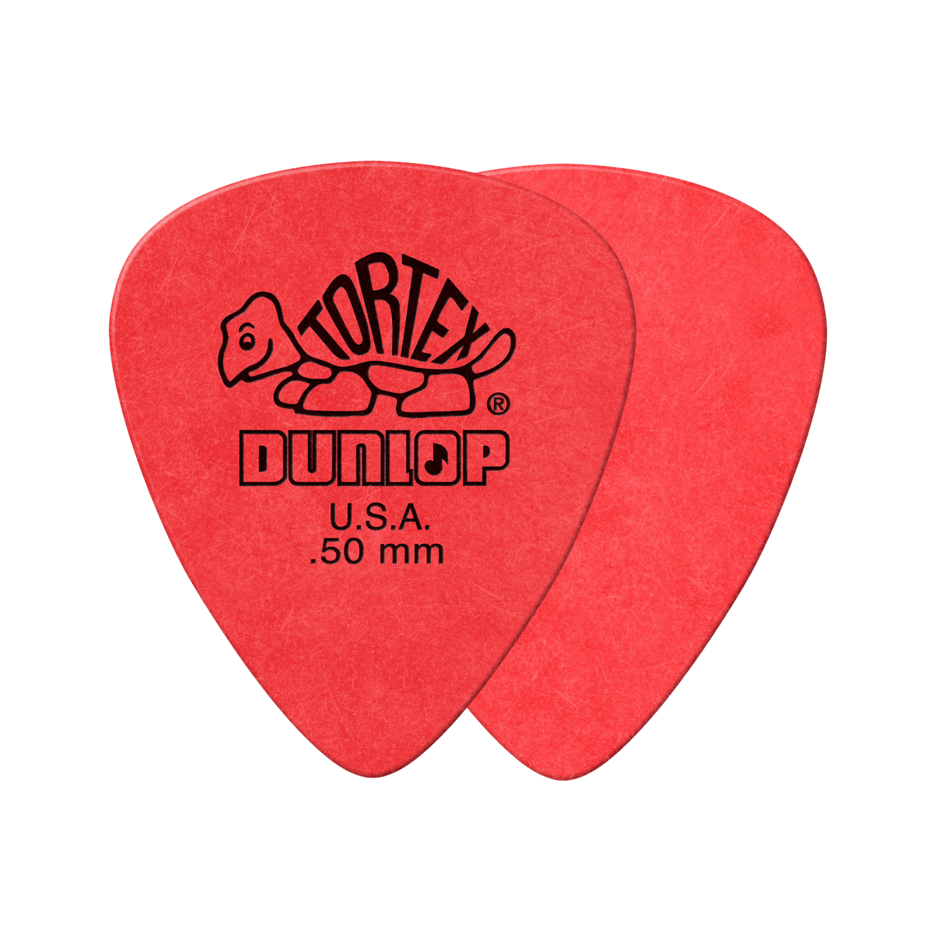 Dunlop 小烏龜 JDGP-418R系列 TORTEX STANDARD Pick 彈片 ｜ 418R.50(紅) / 418R.60(橘) / 418R.73(黃) / 418R.88(綠) / 418R1.0(藍) / 418R1.14(紫)