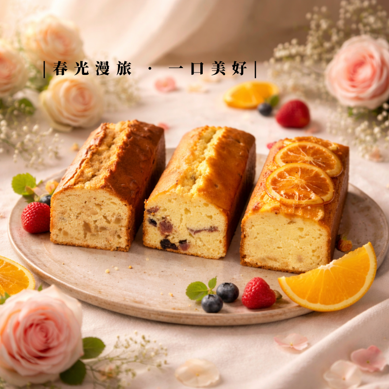 國民甜點｜干蔓怡鹽之花磅蛋糕