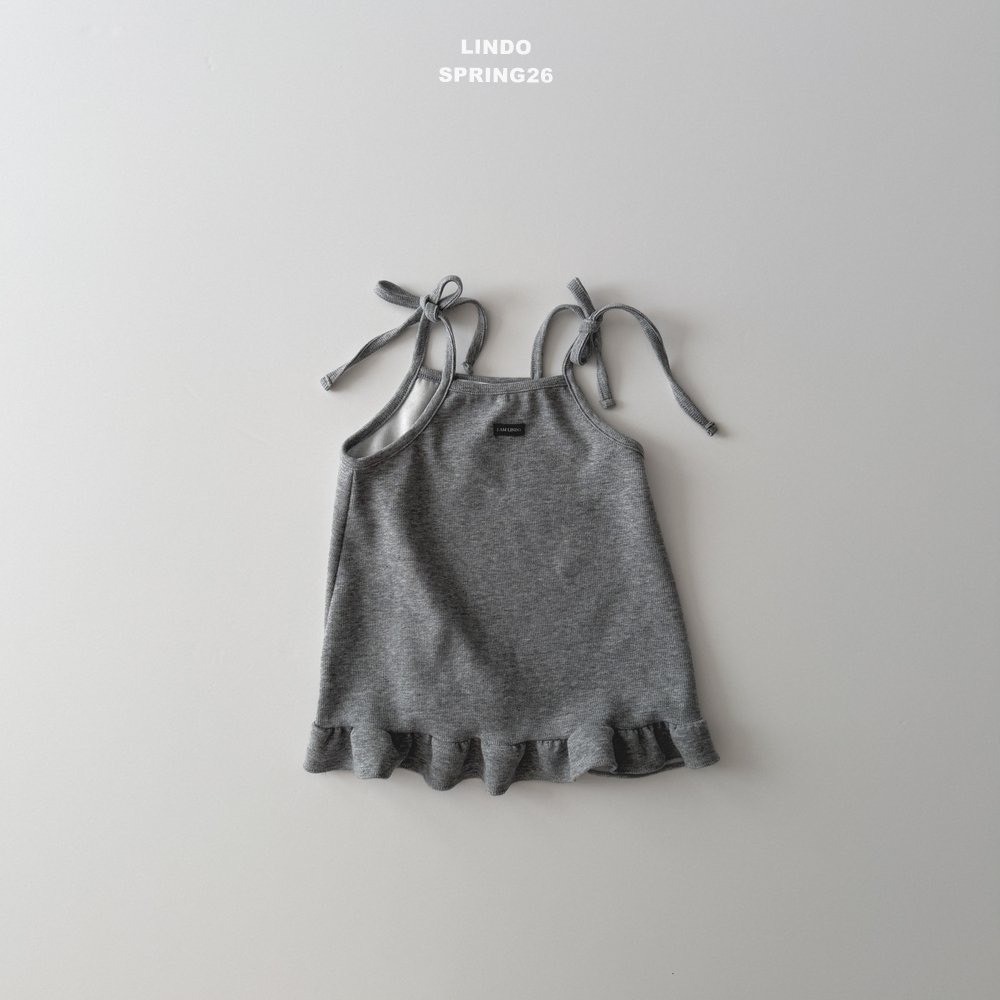 女孩荷葉背心裙