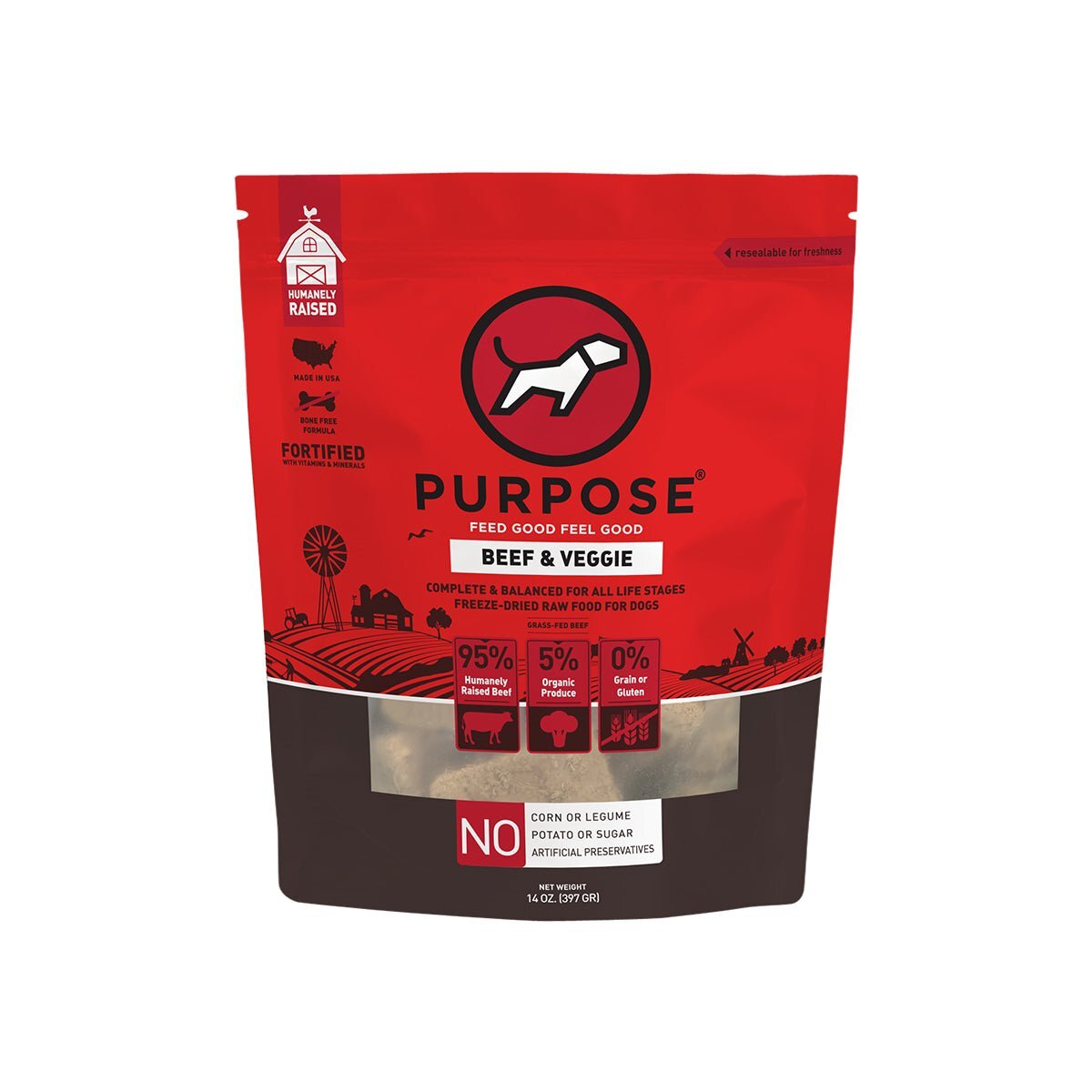 牛肉凍乾塊 (犬用) 14oz