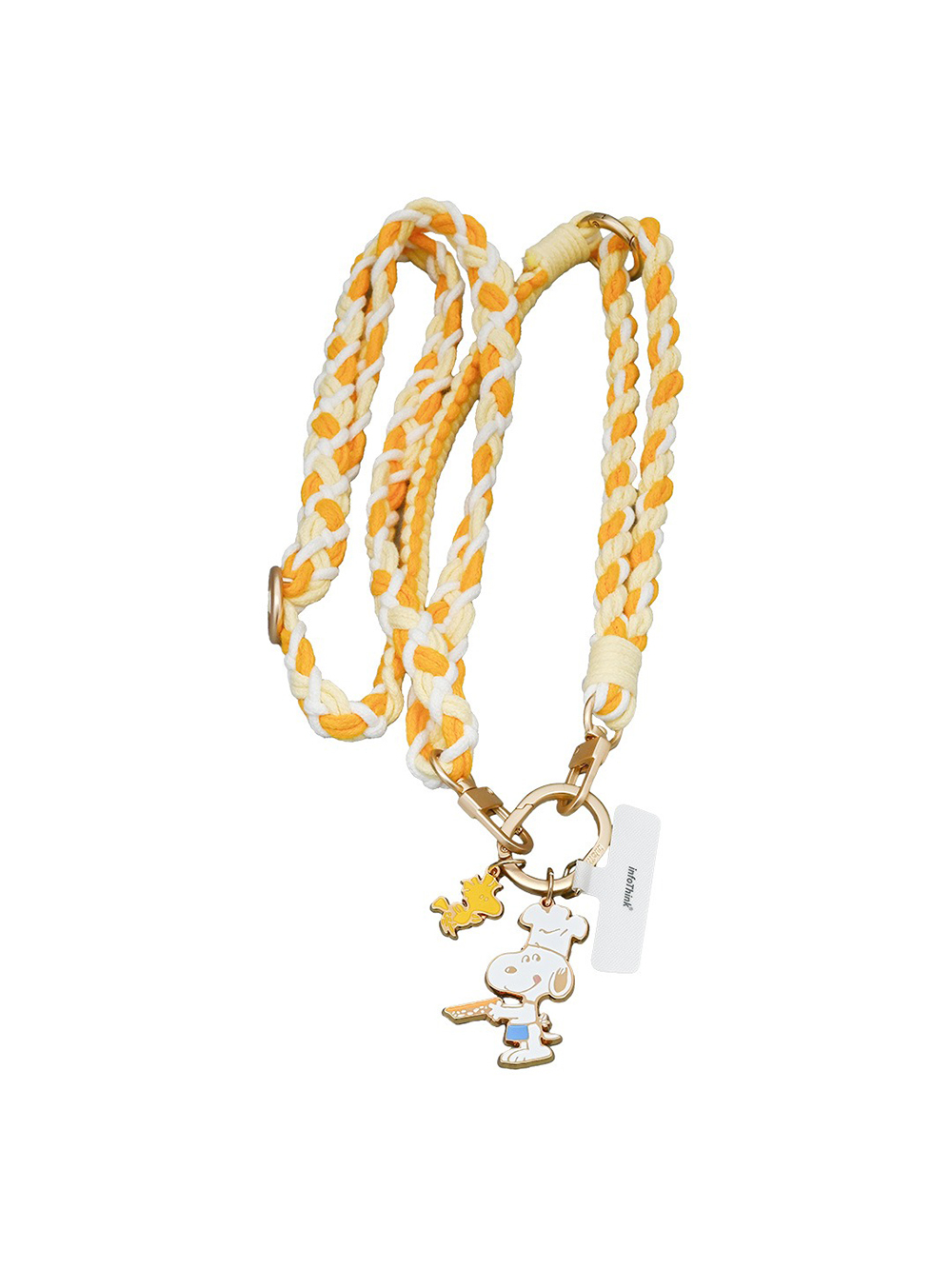 infoThink ｜史努比系列手機編織頸掛繩-廚師【infoThink 官方授權經銷】