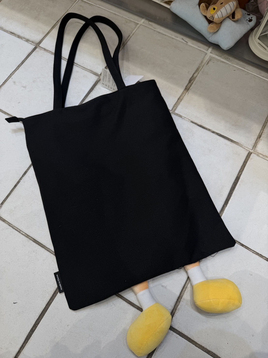 韓國限定 蠟筆小新托特包