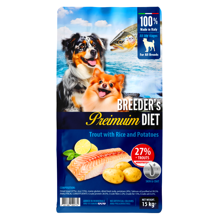 Breeder’s Diet 鮮雞肉高蛋白 全犬配方 15kg (BDD-1422)