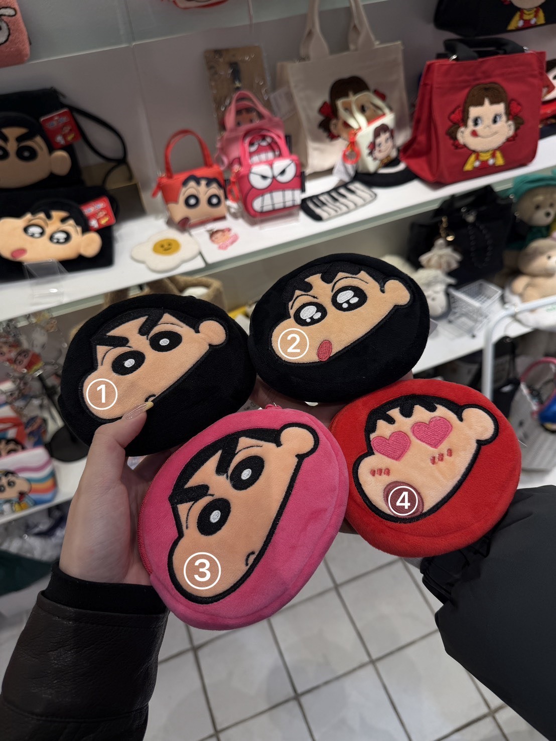 韓國限定 蠟筆小新零錢包