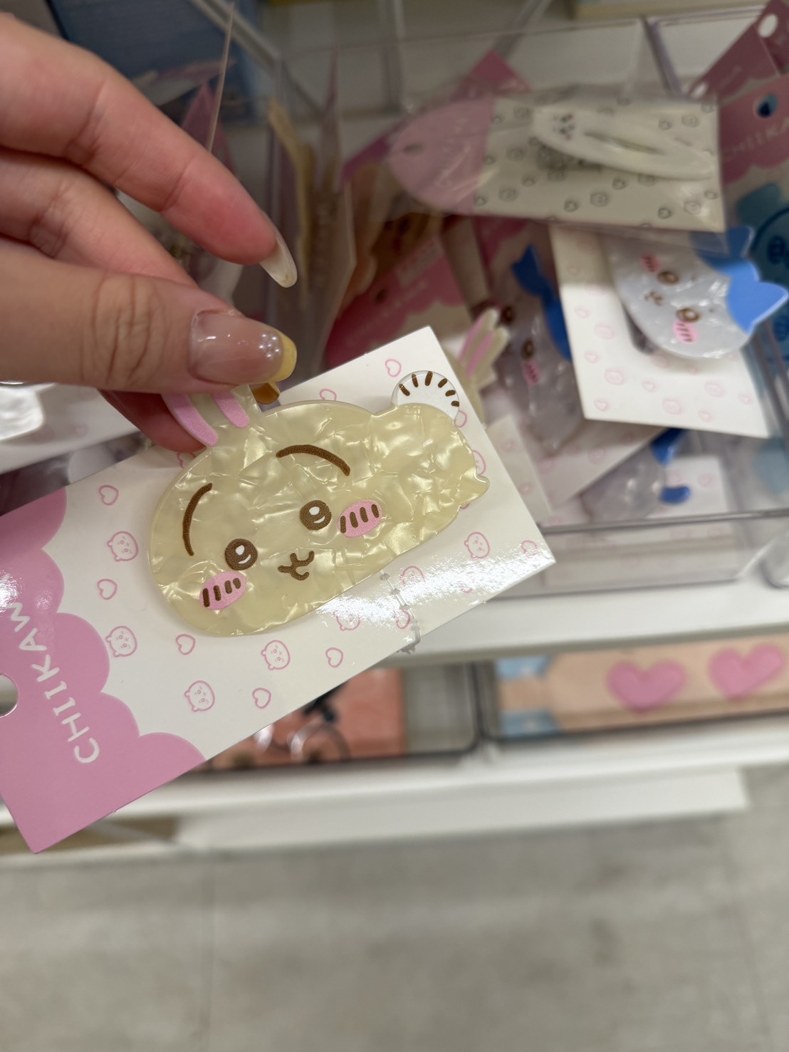 吉伊卡哇 可愛髮夾