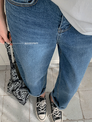 ᴴᴼᵀ ▸▸店長推薦◃◃ 春夏新款/深單寧車線蘿蔔褲 MANIFEST正韓🇰🇷