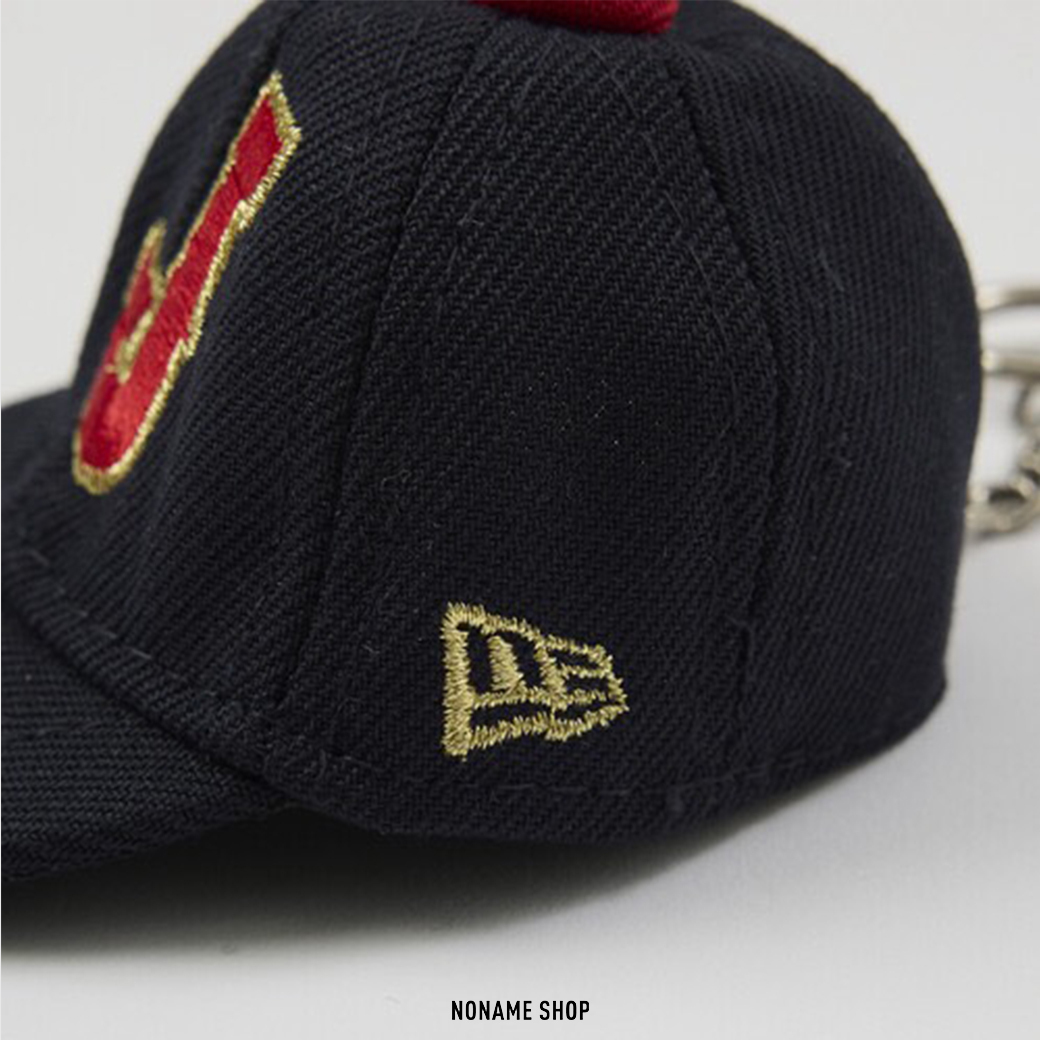 NEW ERA CAP KEYHOLDER SAMURAI JAPAN 老帽 刺繡 吊飾 鑰匙圈