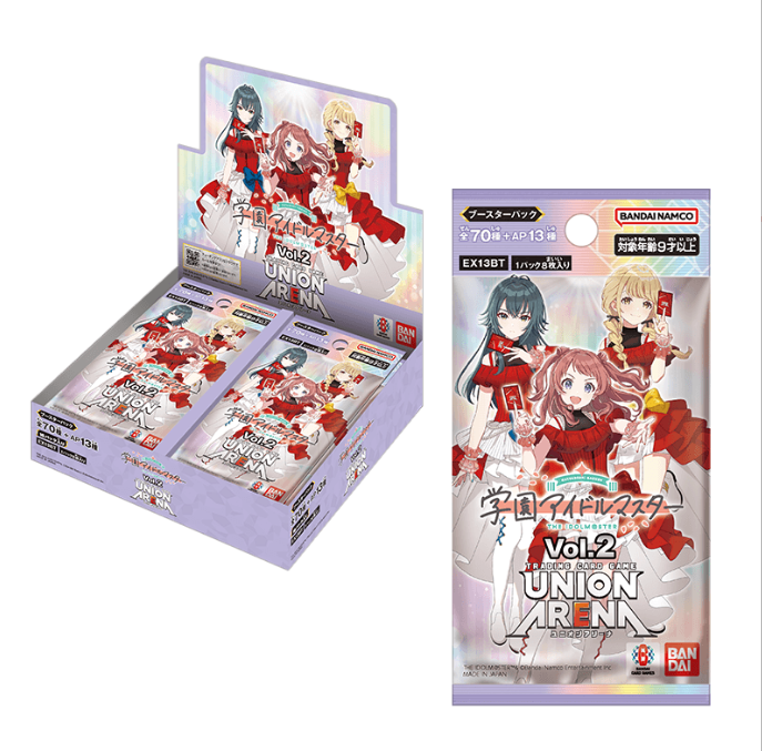 UNION ARENA 補充包 學園偶像大師 Vol.2 【EX13BT】