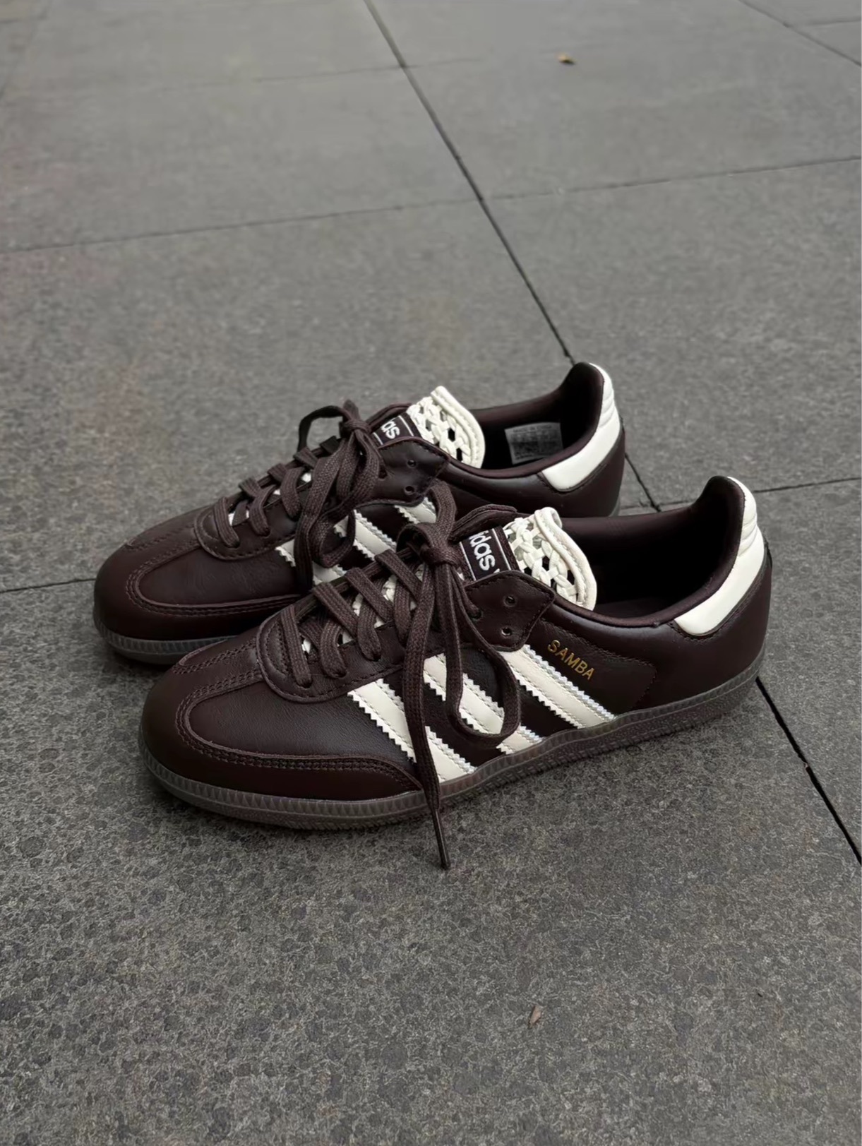 iSNEAKERS｜Adidas Samba 德訓鞋深棕摩卡 鏤空 咖啡三線 巧克力美拉德 IH3982