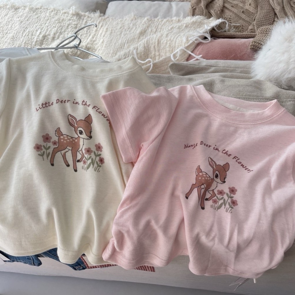 小鹿斑比短袖上衣