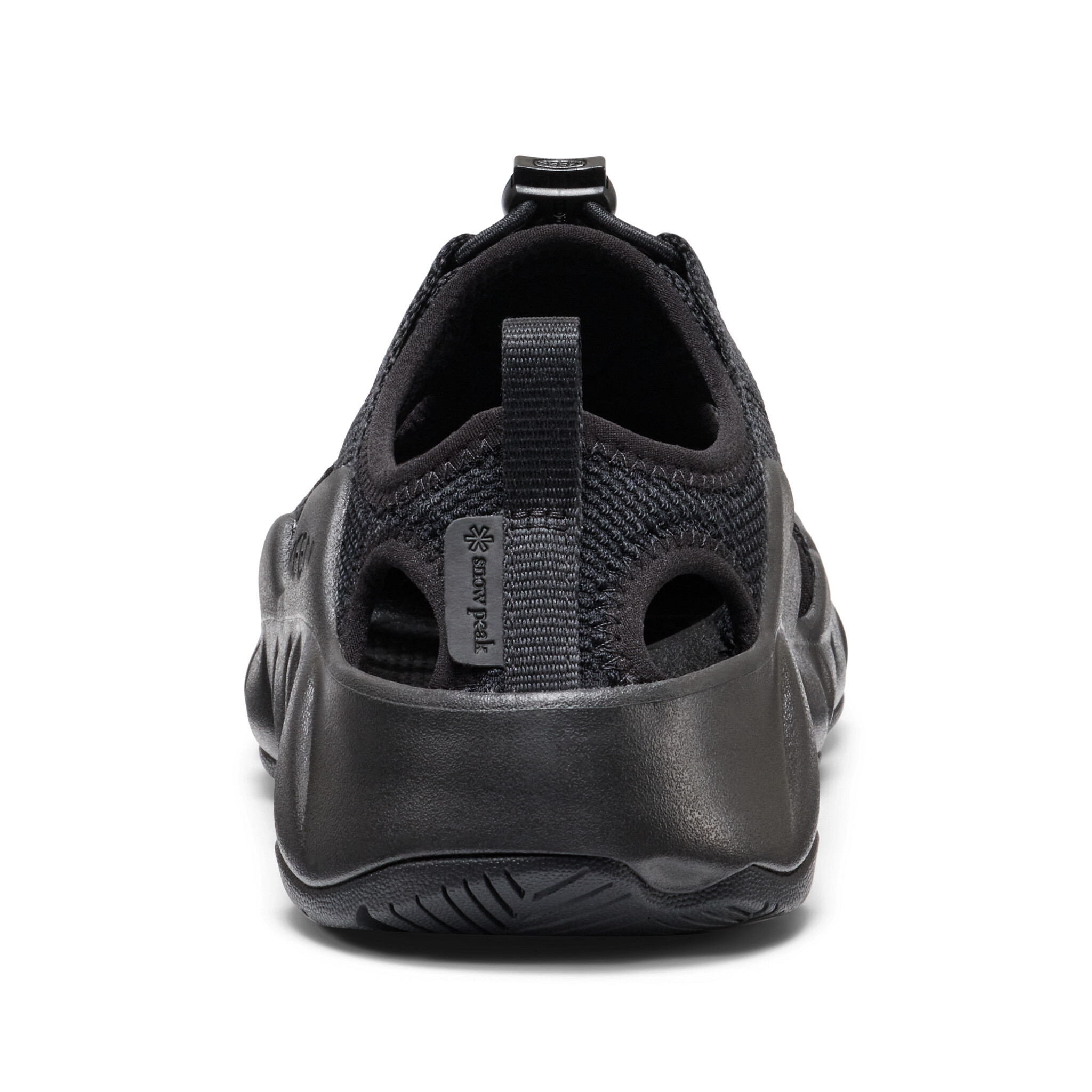 KEEN 女款 HYPERPORT H2 - Snow Peak 聯名款 - 護趾涼鞋 SP TRIBLE BLACK / 黑