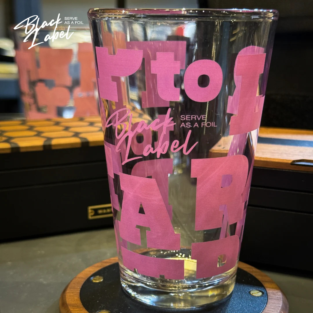 BlackLabel｜TARPtoTARP 聯名玻璃杯