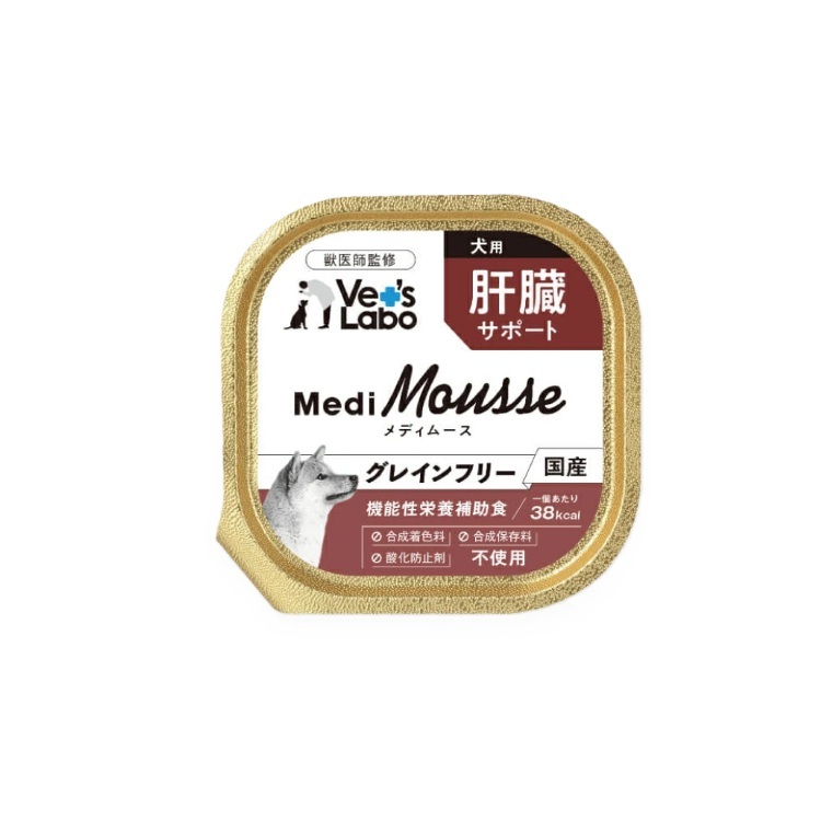 Vet's labo 犬用 肝臟健康維持 營養補助慕絲 95G