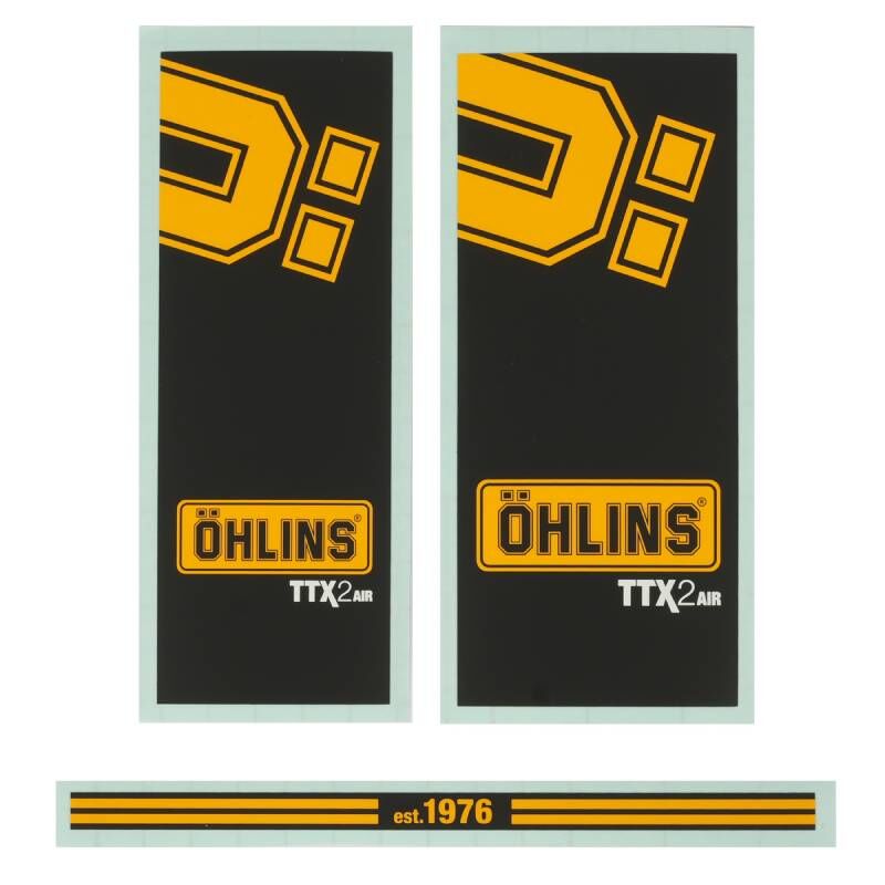 Öhlins TTX2Air m.2 原廠避震器貼紙組