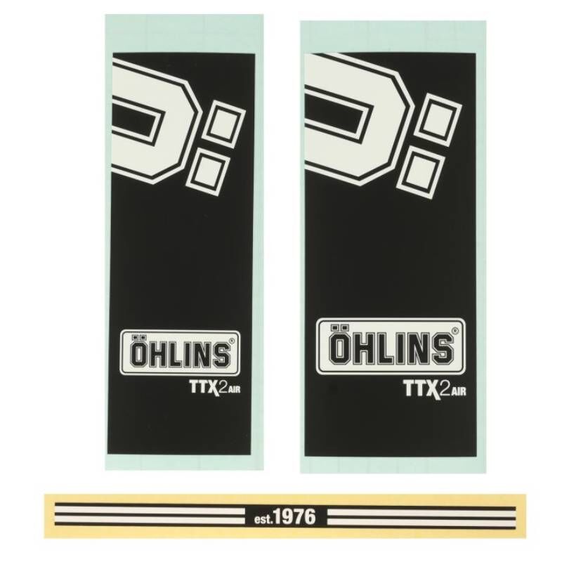 Öhlins TTX2Air m.2 原廠避震器貼紙組