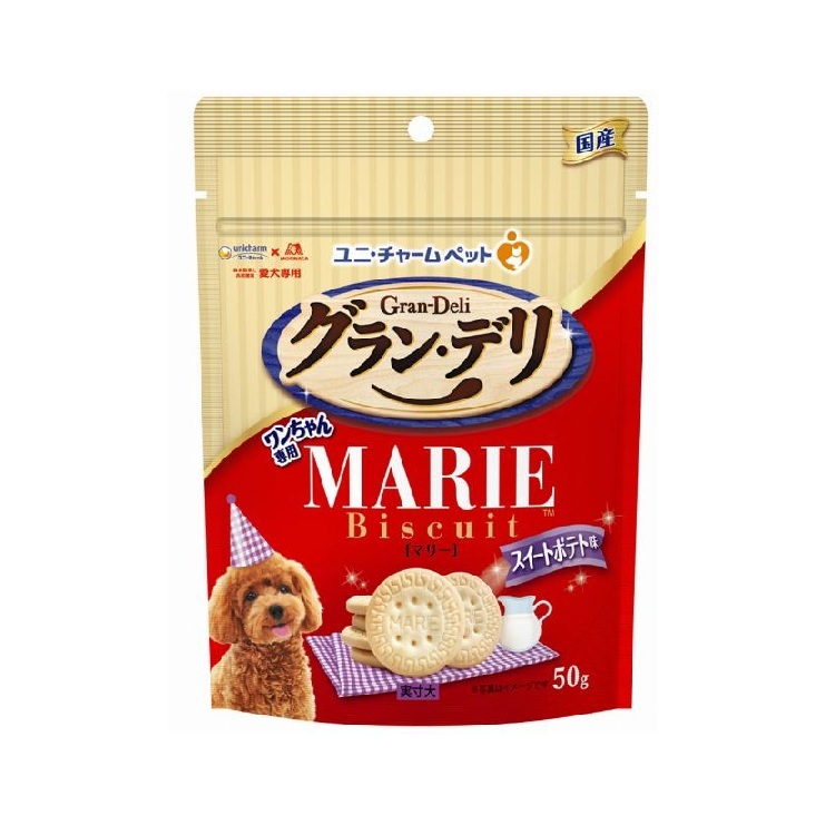 Unicharm 犬用 瑪利餅 甜薯口味 50g