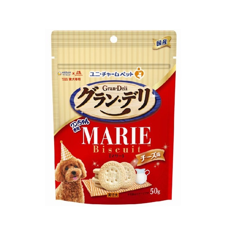 Unicharm 犬用 瑪利餅 芝士口味 50g