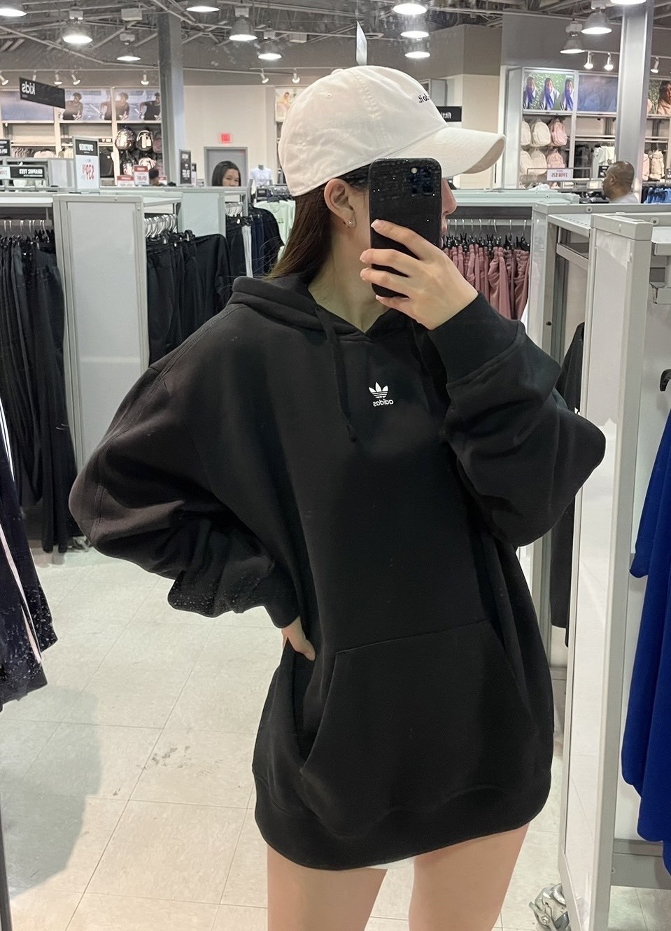 <價格超殺🔥>Adidas Originals Essential 美版 寬鬆 抽繩 帽T 2色