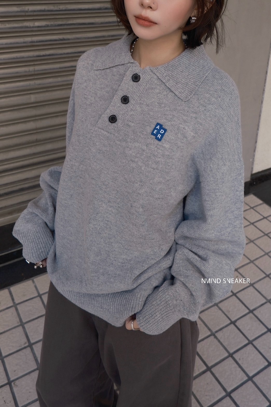 <快速出貨>ADER ERROR TRS Tag Knit 02 針織毛衣Polo衫