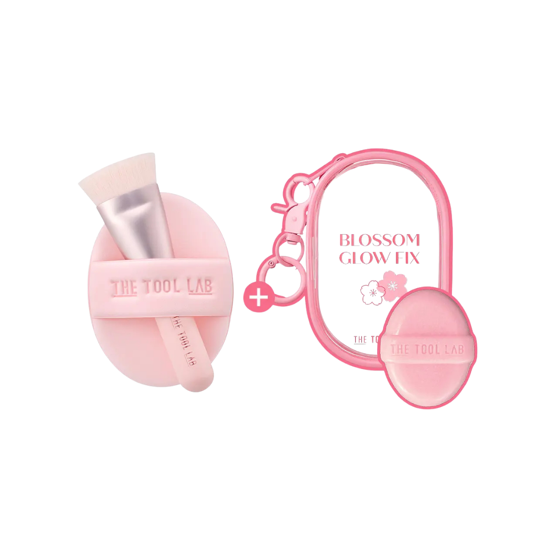 THE TOOL LAB  粉撲刷具組 [櫻花系列] All Day Fitting Duo (Glow)